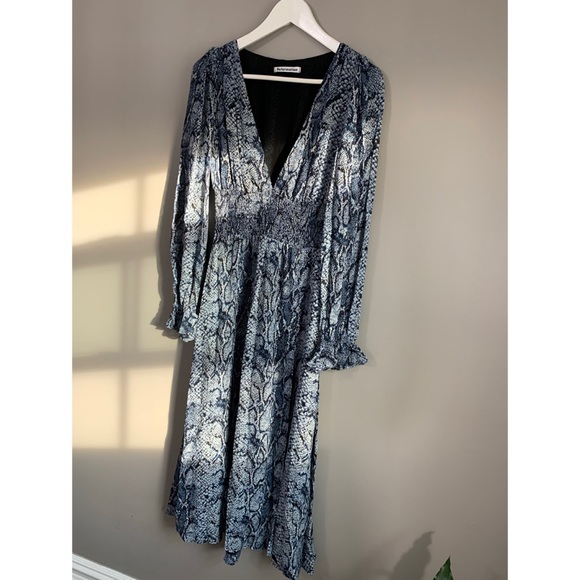 RARE Reformation Aries 100% Silk Dress - Picture 8 of 16
